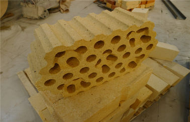 Ladrillos de inspector del fuego del alto silicato del alúmina/tejas refractarios para el horno caliente