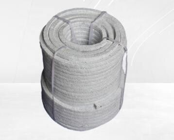 Cuerda de alta resistencia de la fibra de cerámica de la fuerza para el sello de puerta de las calderas de los hornos