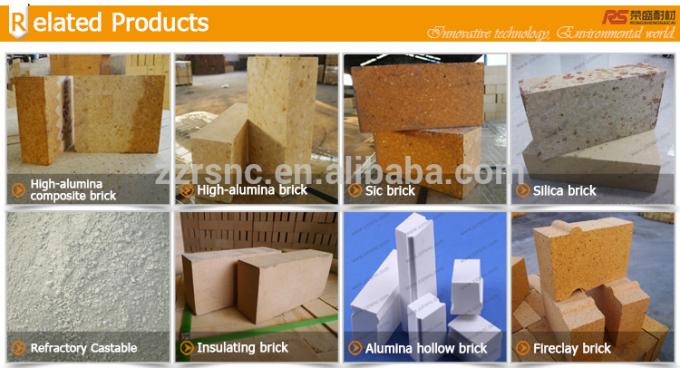Alto bloque prefabricado del alúmina cemento bajo