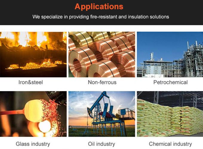 Polvo resistente al fuego del cemento refractario para la caldera 1