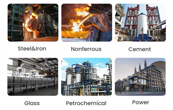 Cementos de aluminio de alta calidad Mortero refractario para la colocación de ladrillos 1