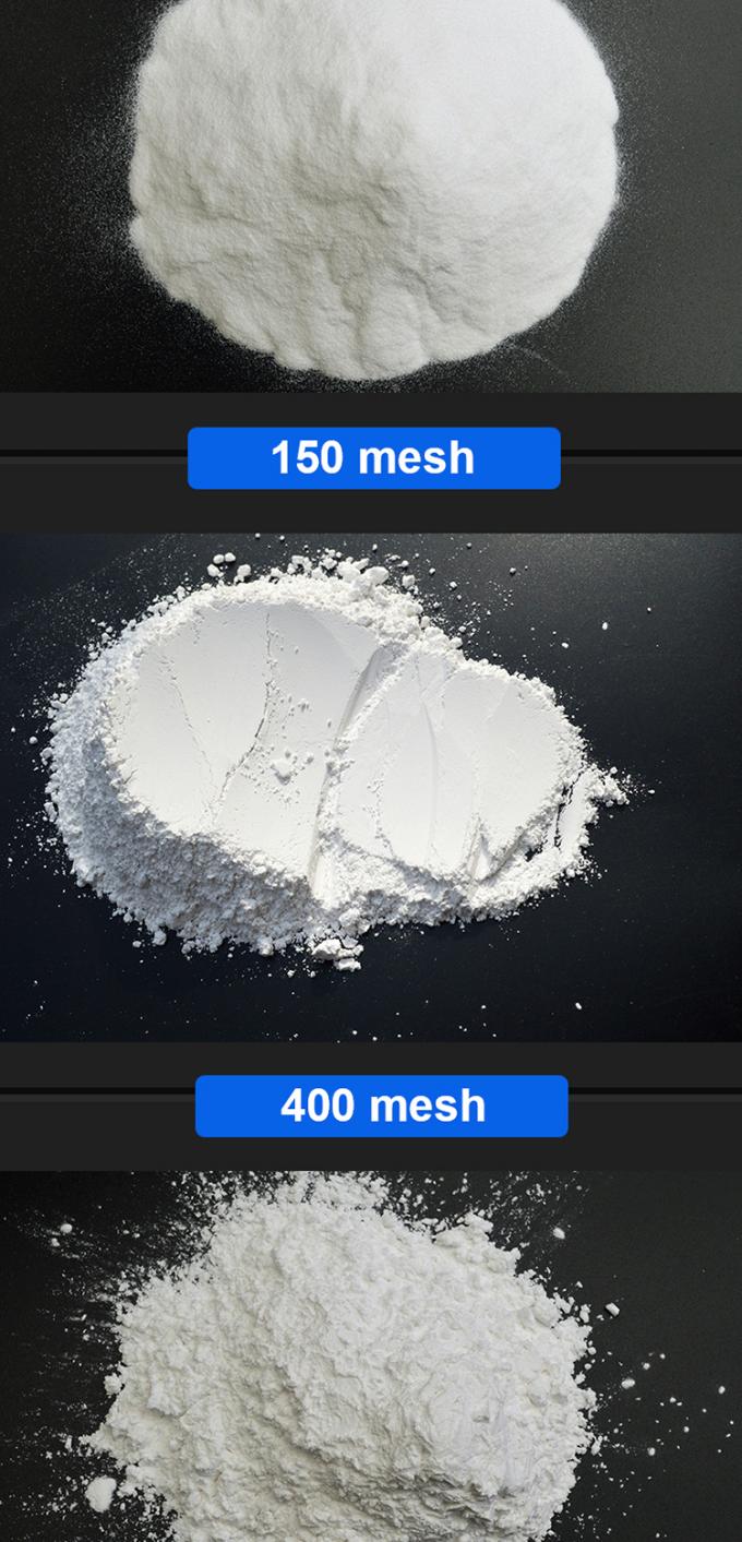 OEM Alta pureza 98,8 % Al2O3 Medios para la explosión de polvo de alumina fundida blanca para la industria refractaria de abrasivos 2