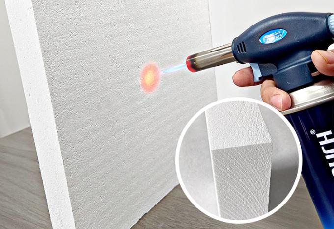 Tablas de fibra cerámica refractarias de 2000 grados Tablas de fibra mullita policristalina para hornos y hornos Material aislante 0