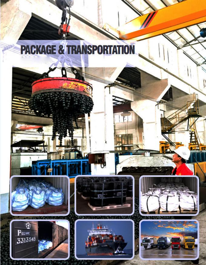 Precio de fábrica 30mm 50mm 100mm de molienda de bolas de minería de acero forjado bola para molino de bolas 4