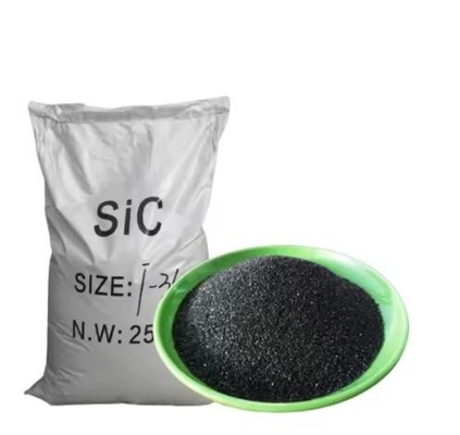 Polishing abrasivo 98% 99% Sic Carburo de silicio en polvo F60 Carburo de silicio negro