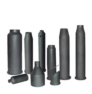 Muebles de horno de carburo de silicio de alta pureza Sisic Ssic Rbsic Boquilla de quemador de carburo de silicio