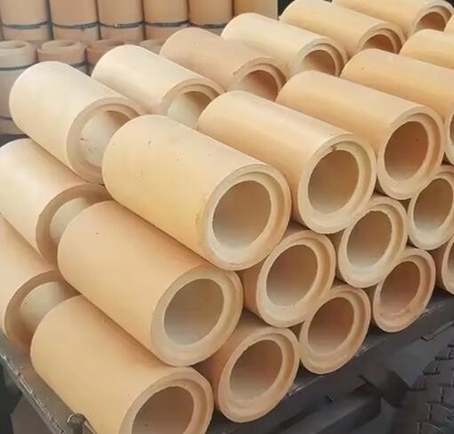 Hierro de acero fundición redondo refractario de ladrillo embudo / manga / redondo / cuadrado de alumina de arcilla corredor de ladrillo de fundición de boquilla de ladrillos