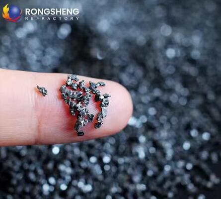 Polvo verde del carburo de silicio del negro de la arena del carborundo del polvo de la pureza elevada 98,5% Sic para el abrasivo y el refractario