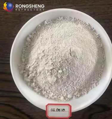 Precio de fábrica 65% Zrsio4 polvo fino silicato de zirconio zircón harina 325 malla silicato de zirconio para fundición de revestimiento