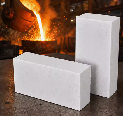 Alta pureza de aluminio fundido Corindón mullite ladrillo de alta temperatura horno de horno Corindón mullite ladrillos refractarios
