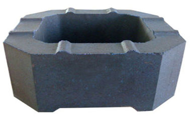 Ladrillos de la prueba de fuego Al2O3 de los ladrillos de magnesia del grado del top del material refractario el 65% para el cemento del horno