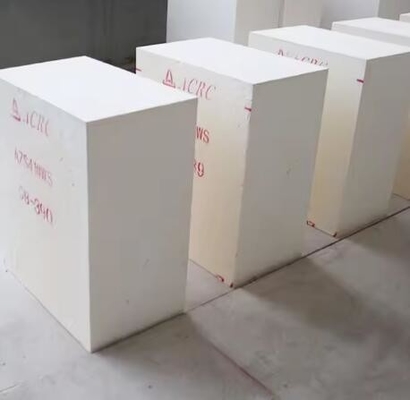 Horno de vidrio horno fundido horno de bloques de azos fundidos corindón zirconia ladrillo de fuego ladrillo refractario azos
