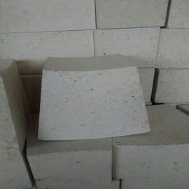 Ladrillo de fuego de alta temperatura del alto ladrillo de alúmina de Al2O3 el 75% para el horno industrial con el color blanco