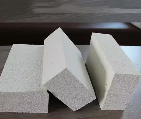 Cristales para hornos de vidrio con revestimiento de mullite de aislamiento de ladrillo 1700C ladrillos aislantes de fuego Jm26 Jm28 Jm32 ladrillos refractarios