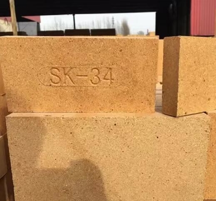 Alta temperatura Sk34 Sk36 Sk38 Sk40 Aluminio alto ladrillos refractarios horno y horno Aluminio ladrillo de fuego