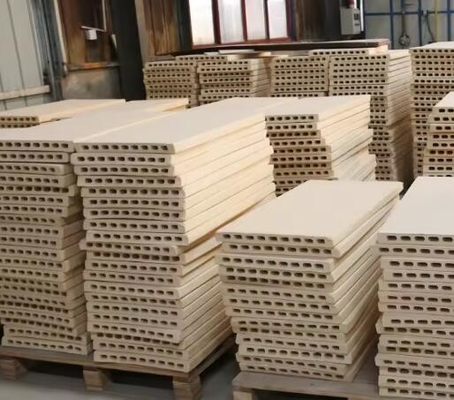 Muebles cerámicos para hornos Cordierite Mullite Placa de soporte Refractario Estante de horno Cordierite Mullite Tabla para hornos de túnel