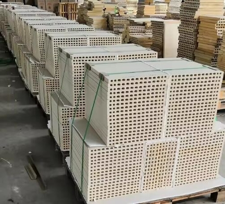 Muebles cerámicos para hornos Cordierite Mullite Placa de soporte Refractario Estante de horno Cordierite Mullite Tabla para hornos de túnel