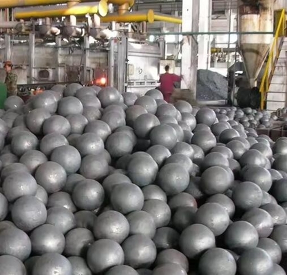 15 mm a 120 mm de alto cromo de aleación de fundición de bolas de media de molienda de bolas para la minería y la planta de cemento