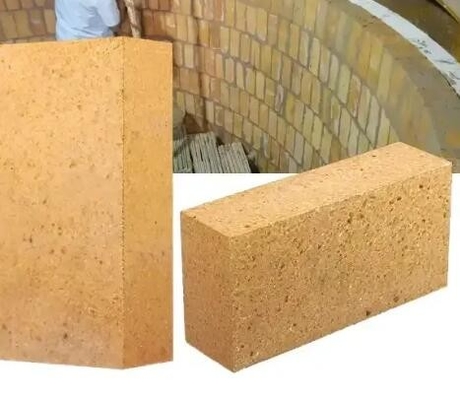 Fabricantes de ladrillos de fuego refractarios ladrillos de fuego de alto rendimiento precio 230 X 114 X 65 mm horno ladrillo de arcilla de fuego para la venta