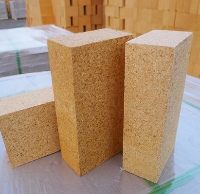 Fabricantes de ladrillos de fuego refractarios ladrillos de fuego de alto rendimiento precio 230 X 114 X 65 mm horno ladrillo de arcilla de fuego para la venta