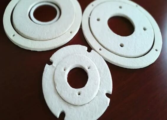 Papel de fibra cerámica resistente al calor y biológicamente soluble