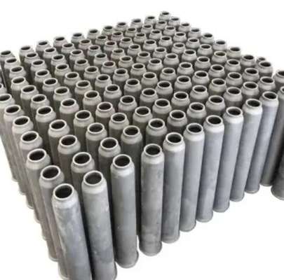 Muebles de horno de carburo de silicio de alta pureza Sisic Ssic Rbsic Boquilla de quemador de carburo de silicio