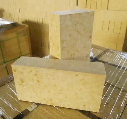 ladrillo refractario de forma personalizada 230x114x65mm tamaño estándar ladrillo de fuego para horno cerámico de alta temperatura