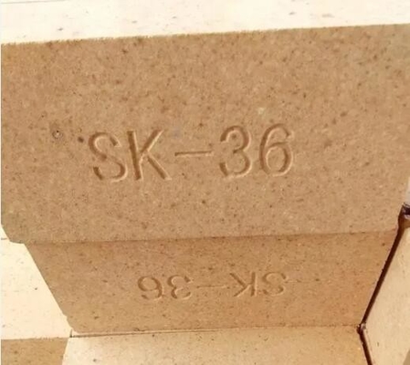 ladrillo refractario de forma personalizada 230x114x65mm tamaño estándar ladrillo de fuego para horno cerámico de alta temperatura