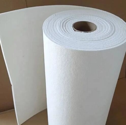 Suministro de fábrica 2mm 10mm Material refractario de fibra cerámica de lana junta 1260c aislamiento térmico papel de fibra cerámica