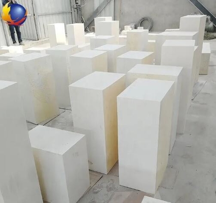Material refractario fundido de alta calidad zirconio corindón ladrillo electrofusado refractario azs bloque