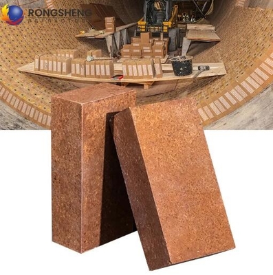 Horno de fuego abierto básico ladrillo de magnesita 95% Mgo Fusionado y sinterizado ladrillo de magnesia ladrillos refractarios de magnesio para el acero