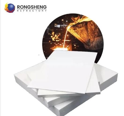 1260 Tabla de fibra cerámica refractaria aislante térmico Tabla de silicato de aluminio para horno industrial