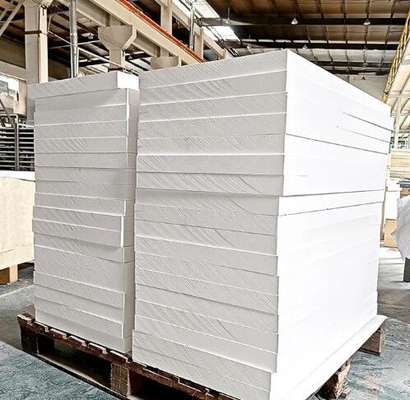 1260 Tabla de fibra cerámica refractaria aislante térmico Tabla de silicato de aluminio para horno industrial