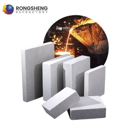 1800c Material refractario Tabla de fibra cerámica Alta resistencia Tabla de aislamiento de fibra cerámica Precio