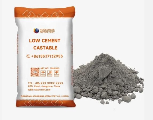 Cemento de bajo rendimiento fundible refractario mullite fundible para hornos de alta temperatura