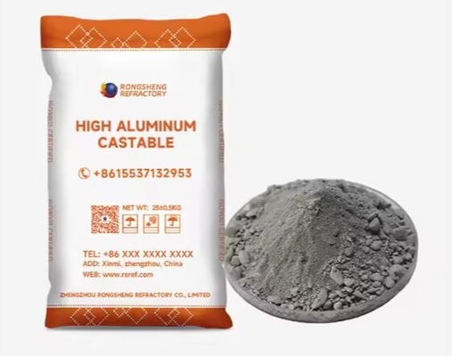 Fuego de horno Fuego de horno Fosfato unido Desformación material refractario de alta alumina refractario fundible para caldera