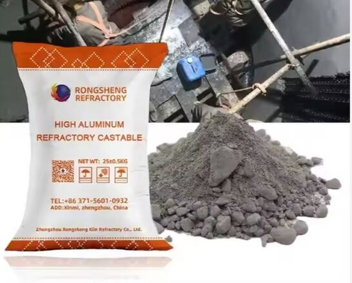 Fuego de horno Fuego de horno Fosfato unido Desformación material refractario de alta alumina refractario fundible para caldera
