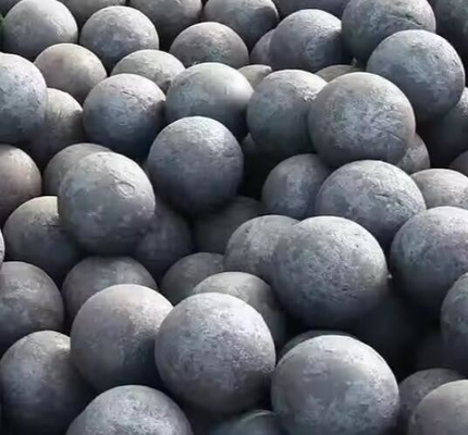 Círculo de medio de molienda forjado de alto cromo de 20-180 mm para la industria de la energía del cemento minero