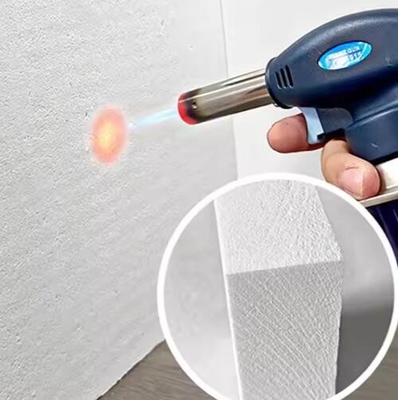 Aluminio silicato aislamiento a alta temperatura cubierta de fibra cerámica 20 mm 50 mm placa de aislamiento térmico de fibra cerámica