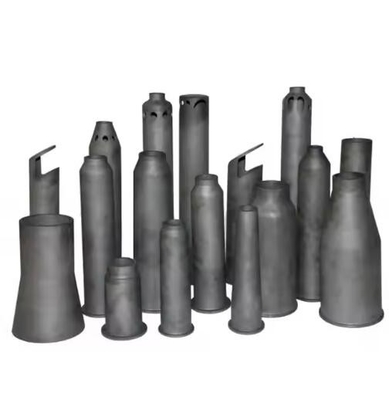 Resina de alta calidad refractaria recristalizada Resic Sisic Sic Silicio carburo cerámico tubo de quemador boquilla