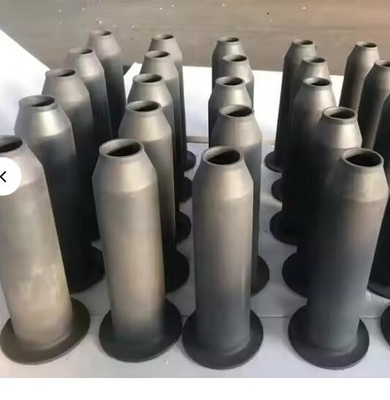 Resina de alta calidad refractaria recristalizada Resic Sisic Sic Silicio carburo cerámico tubo de quemador boquilla