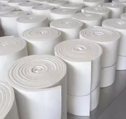 6-50 mm Cama de fibra de Kaowool aislamiento resistente al calor 1430 Cama de fibra cerámica para revestimiento de horno