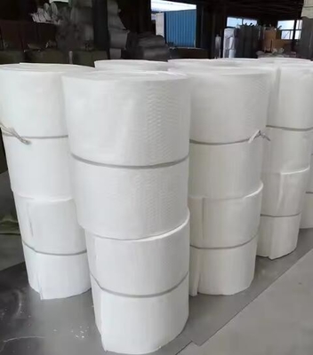 Material de aislamiento térmico del horno 1260 manta de fibra de cerámica 128 kg/m3 160 kg/m3 manta de fibra de silicato de aluminio