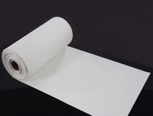 Papel de fibra cerámica de silicato de aluminio de 1 mm, 2 mm y 5 mm de grosor 1260C Materiales de aislamiento refractarios a altas temperaturas
