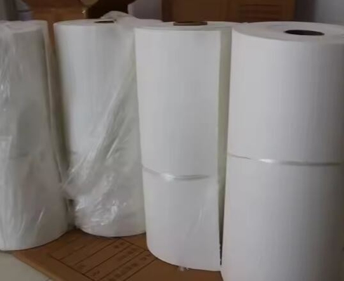 Papel de fibra cerámica de silicato de aluminio de 1 mm, 2 mm y 5 mm de grosor 1260C Materiales de aislamiento refractarios a altas temperaturas