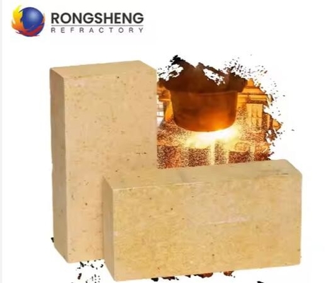 Castables de fibra de acero de aluminio Rongsheng de alta calidad resistentes a la abrasión Castables refractarios de fibra de acero para horno industrial