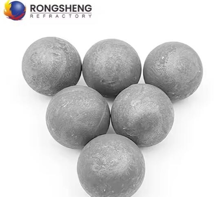Medios de molienda de alta calidad Bolas de fundición 20 mm 60 mm 120 mm Bolas de acero cromado para cemento de potencia de molino de bolas