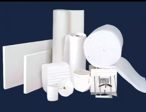 1430C Material refractario de fibras cerámicas para mantas/tableros/bulk/tubos 1260C aislamiento térmico