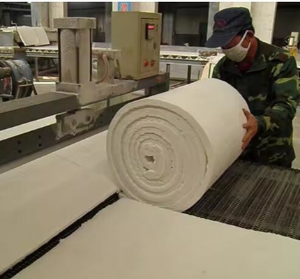 Fabricación de productos de fibra cerámica aislante a altas temperaturas