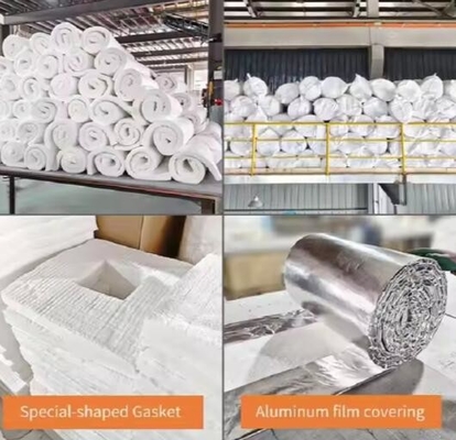 Fabricación de productos de fibra cerámica aislante a altas temperaturas